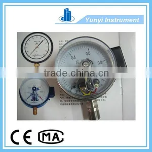 Magnetic-asstisted Electric Contact Cheap Pressure Gauge thumbnail-1