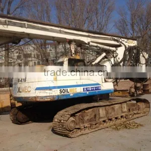 Used Pilling Rig Soilmec R416 R412 R418 Italy Rotary Drilling Rig thumbnail-1