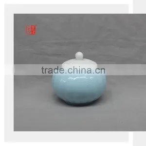 2016 Wholesale Airline Special Round Design Ceramic Sugar Pot thumbnail-1