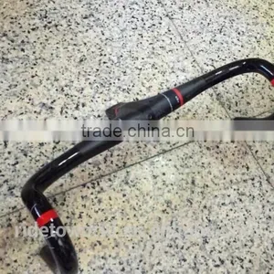 Cycling Bicycle UD High Quality Bicycle Integrated Carbon Road Handlebar ,famous Carbon Road Bicycle Handlebar Decal OEM thumbnail-3