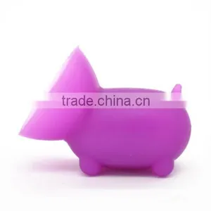 Cute Animal Shape Silicone Phone Sucker/pig Phone Holder thumbnail-5
