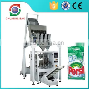 Factory Price Stable Filling Masala Spices Chili Powder/ Milk Powder / Washing Detergent Powder Packing Machine With Perforation thumbnail-2