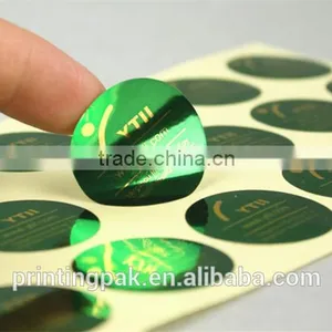 Custom Adhesive Holographic Packaging Label Stickers Quality Choice thumbnail-6