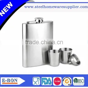 Hot Sale New Design Stainless Steel Hip Flask Drinkware thumbnail-3