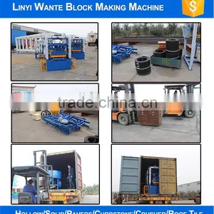 Manual Cement Compressed QT4-24 Concrete Block Making Machine Price in India thumbnail-6