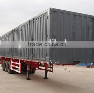 Time Go 2axles 13meter Curtain Semi Trailer thumbnail-1