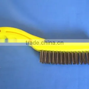 Wire Brush With Plastic Handle thumbnail-1