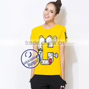 100 Cotton Unisex Couple T-shirt Wholesale China thumbnail-2
