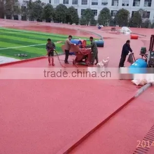 IAAF Certified Sandwich System Running Track for 13mm All Weather Sport Surface and Indoor&outdoor Running Tracks thumbnail-2