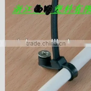 Direct Selling 4*150 PA66 Mountable Cable Ties (UL SGS)tensile Strength:18kg thumbnail-2