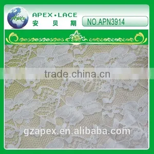 Newest Fashion Design of Nylon Lace for Wedding Dress thumbnail-3