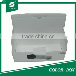 2015 WHITE CARDBOARD CORRUGATED CARTON BOX EP8652626 thumbnail-2