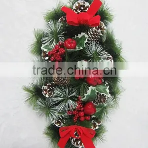 New Design Snow Tabletop Pine Christmas Decorated Tree thumbnail-1