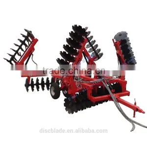 Tractor Trailed Hydraulic Heavy Duty Folding Wing Harrow thumbnail-2
