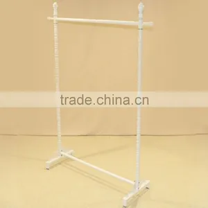 QD-F179Signgle Line Meta Signgle Line Hanging Clothes Display Racks thumbnail-2