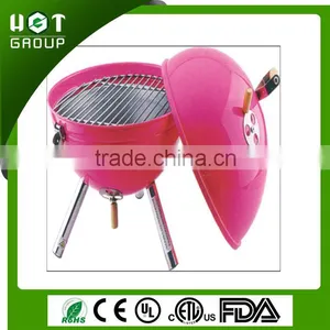 Outdoor Camping Charcoal Egg Shaped Bbq Grill thumbnail-1