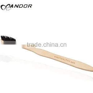 Top Sell Travel Soft Bamboo Bristle Toothbrush thumbnail-1