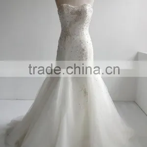 2016 New Fashion Real Photo Beach Wedding Dress thumbnail-6
