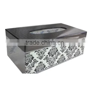 Classic European Style Printed Square Tissue Box thumbnail-2