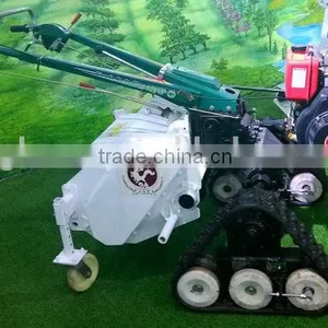 China Agricultural Machinery Walking Tractor With Track Corn Stalk Shredder Machine thumbnail-1