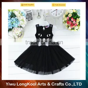 High Quality Christmas Cute Girl Wedding Dress Black Baby Tutu Dress thumbnail-1