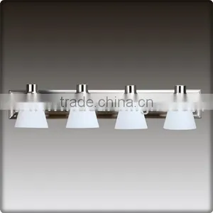 UL CUL Listed Hotel Vanity Light With Four Glass Shades For Bath W20164 thumbnail-1