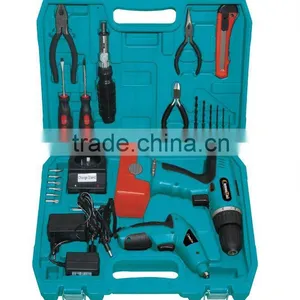 2pcs Cordless Tool Set With 18Volt Cordless Drill and 4.8Volt Cordless Screwdriver thumbnail-1