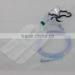 Non-Rebreathing Oxygen Mask With Oxygen Reservoir Bag Quality Choice thumbnail-1