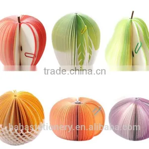 Customized Design Colorful Fruit Shape Memo Pad thumbnail-1