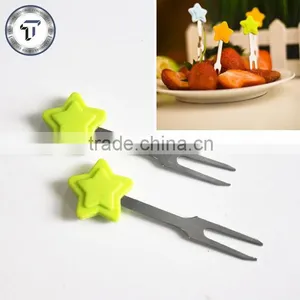 FDA Standard Pentacle Shape Buffet Stainless Steel Dinner Fork thumbnail-1