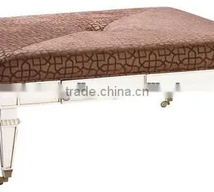 Round Modern Footstool Ottoman HDOT0158 thumbnail-1