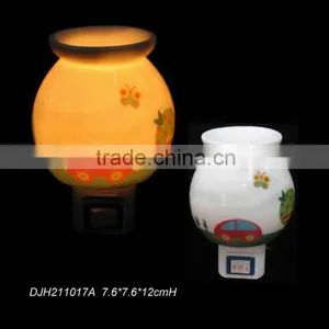 QiHe Plug in Scented Fragrance Oil Tart Warmer Burner Night Light thumbnail-1
