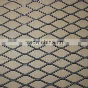 Black Steel Expanded Metal (Flattened Surface) thumbnail-1