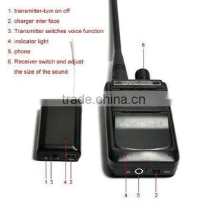 Real-time Audio Monitor HD Sound Voice Mini Detectophone Wireless Audio Receiver thumbnail-5