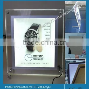Acrylic Super Slim Crystal Led Light Sign thumbnail-2