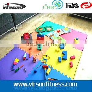 Virson Baby Eco-friendly Interlocking Floor Eva Foam Mats for Home thumbnail-4