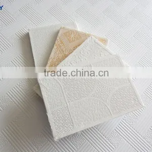 New Design Modern Plaster Board Ceiling With Sound Absorbing / Plaster Ceiling 1200*600*9mm thumbnail-1