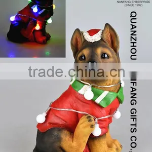 Dog LED Light Resin Home Decor thumbnail-1