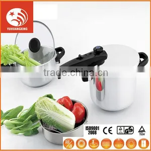 Industrial Induction Stainless Steel Pressure Cooker Set Rice Cooker thumbnail-1