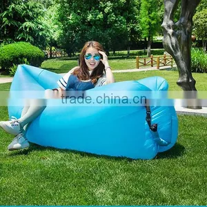 2016 New Design Fast Filling Waterproof Inflatable Lazy Sofa Bed/Hangout Lounge Sleeping Air Sofa Bag thumbnail-1
