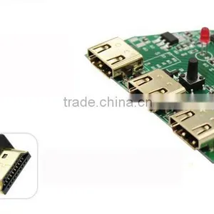 HDMI 1.4 Switch 3D 3-Port Bi-direction 3x1 HDMI Pigtail Auto Switcher 1x3 HDMI Splitter thumbnail-6