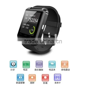 Smart Wrist Watch Phone Mate U8 Bluetooth For IPhone IOS For Samsung Android thumbnail-1