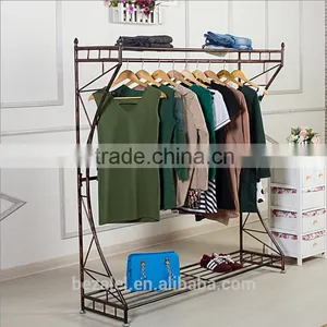 Single Side Metal Cloth Display Rack And Handbag Display Shelf Stand thumbnail-1