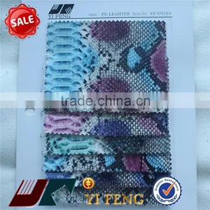 Snakeskin Leather Fabric thumbnail-1