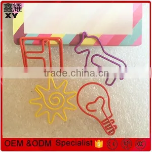 Unique Fancy Custom Shapes Metal Paper Clips for Promotion thumbnail-5