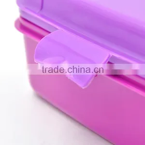 2016 Hot Sale Plastic Lunch Box With Lock Import Gift Items From China thumbnail-4