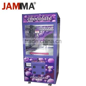 Coin Operated Chocolate Crane Machine 2015new Model Crane Claw Machine for Sale Upright Arcade Game Machine thumbnail-1