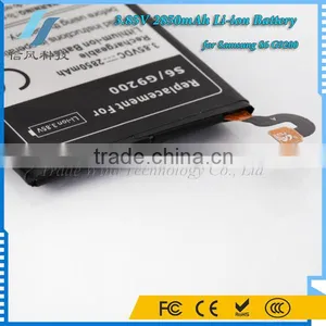 For Samsung S6 G9200 3.85V 2850mAh Li-ion Cell Phone Battery Black thumbnail-2