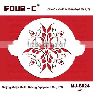French Medallion Sugarcraft Stencil Cake Decor and Design Stencils thumbnail-1