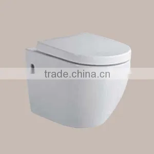 Bathroom Design Wall Hanging Round Toilet thumbnail-1